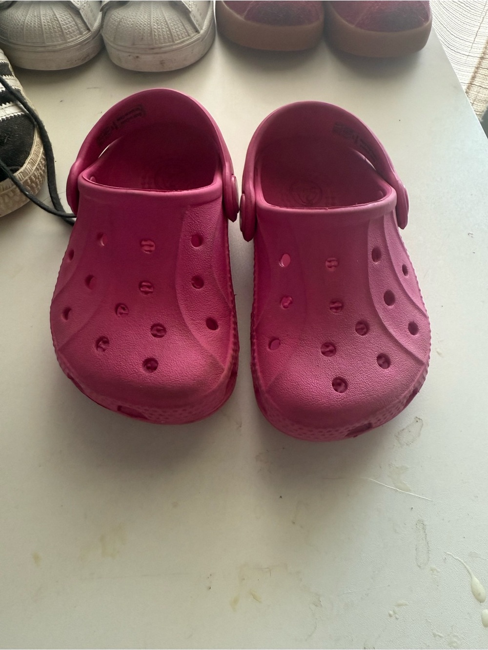 CROCS Kids Bright Pink Classic Clog